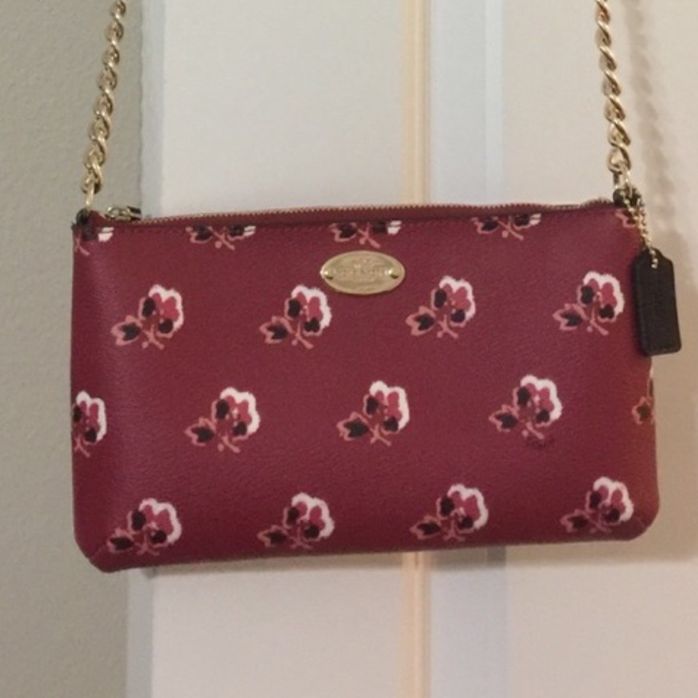 Coach Purse. Crossbody floral print
